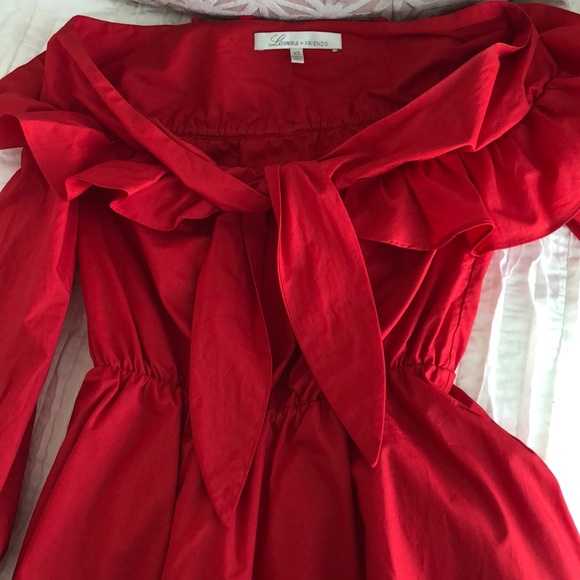 Lovers + Friends REVOLVE red dress - Picture 2 of 2
